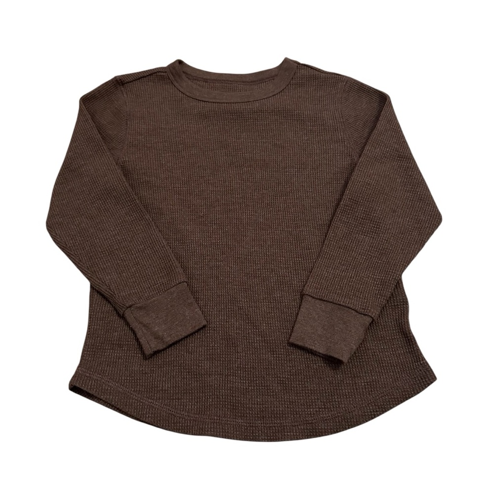 5/$25 Old Navy Brown Thermal Tee